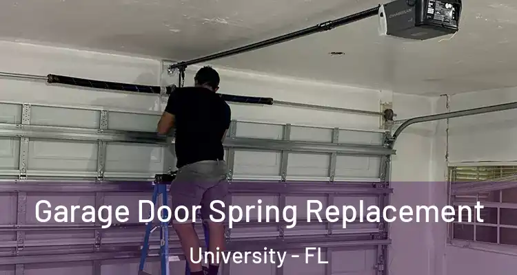  Garage Door Spring Replacement University - FL