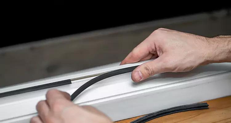 Garage Door Bottom Seal Repair in University, FL