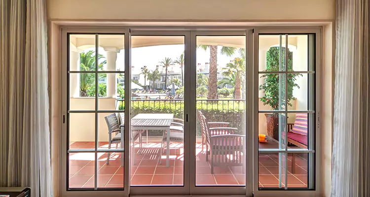 Double French Doors Interior Repair in University, FL