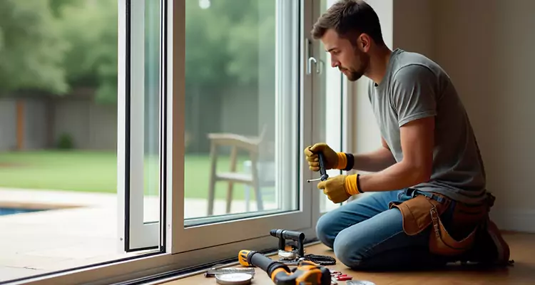 Squeaky Sliding Patio Doors in University, FL