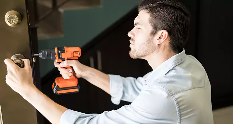 Commercial Steel Security Door Repair in University, FL