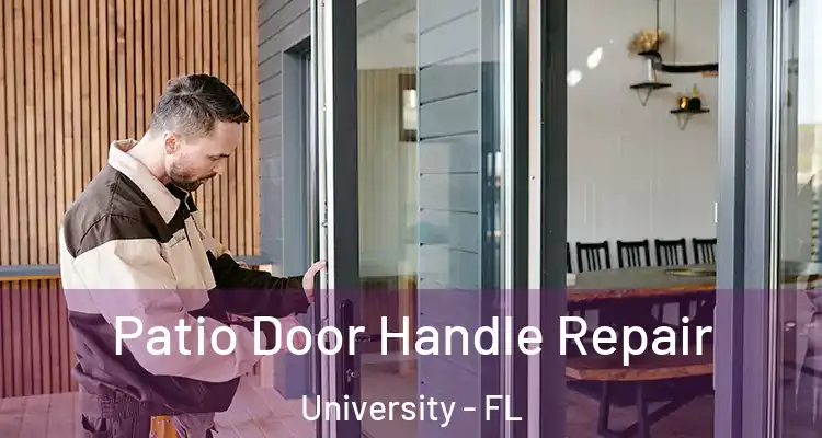  Patio Door Handle Repair University - FL