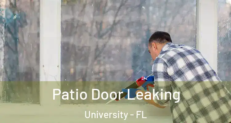  Patio Door Leaking University - FL
