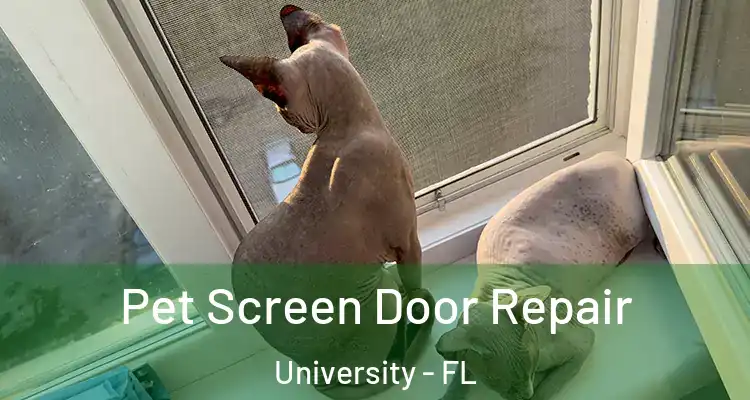  Pet Screen Door Repair University - FL