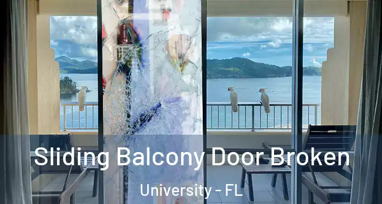  Sliding Balcony Door Broken University - FL
