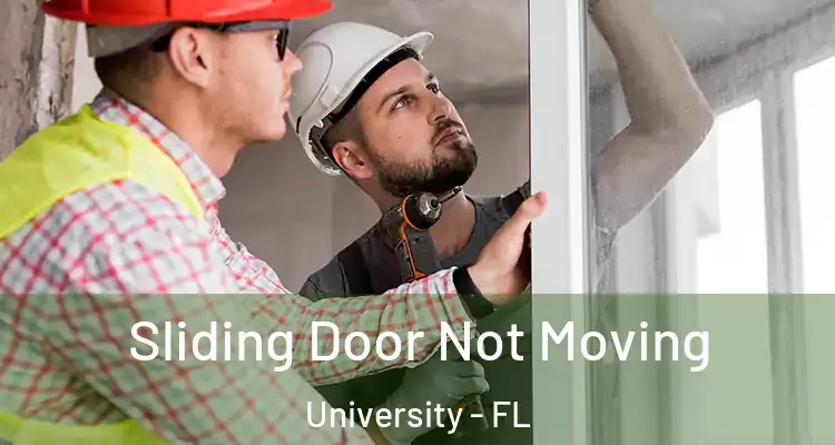  Sliding Door Not Moving University - FL